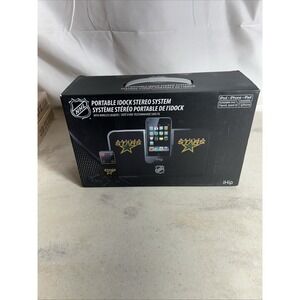 iHip NHL Dallas Stars Portable iDock Stereo System With Wireless Remote - Black